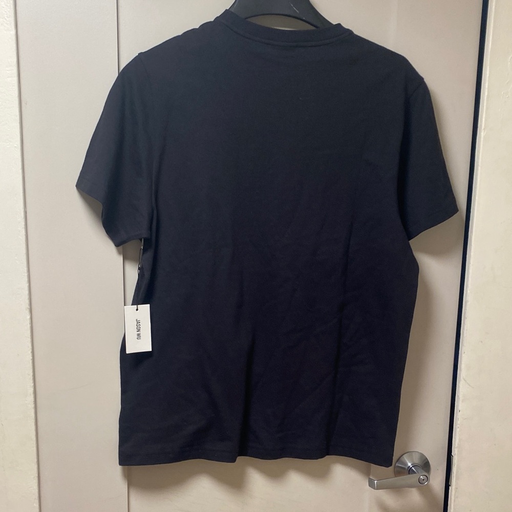 Jason Wu Black Short Sleeve Tee - Picture 4 of 4